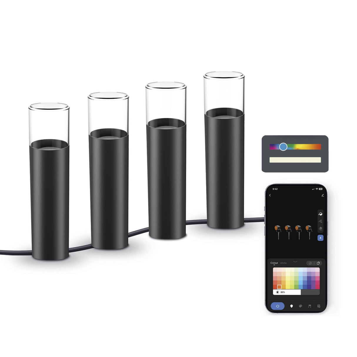 EAN 8427542128238 - Ksix BXOUTL2 iluminación al aire libre Iluminación de suelo para exteriores LED imagen 1