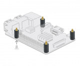 Delock Abstandshalter M4 X M3, Sechskant, Innen / Aussen, 20 Mm Negro 4 Piezas