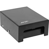 Inline Desktop Point Box 4x Keystone Rj45, Metal, Negro Ral9005