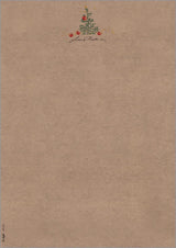 Sigel Weihnachtsbriefpapier Din A4 100 G M²