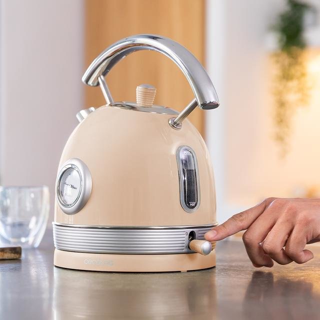 Cecotec Thermosense 420 Light Beige Hervidor De Agua 2200w  1,8l