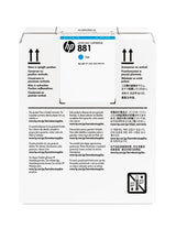 Tinta Cian Latex Hp 881  5l