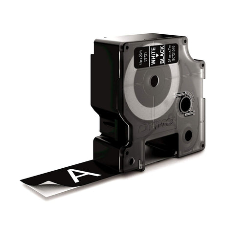 EAN 5411313537216 - DYMO D1 Standard - White on Black - 24mm cinta para impresora de etiquetas Blanco sobre negro imagen 11