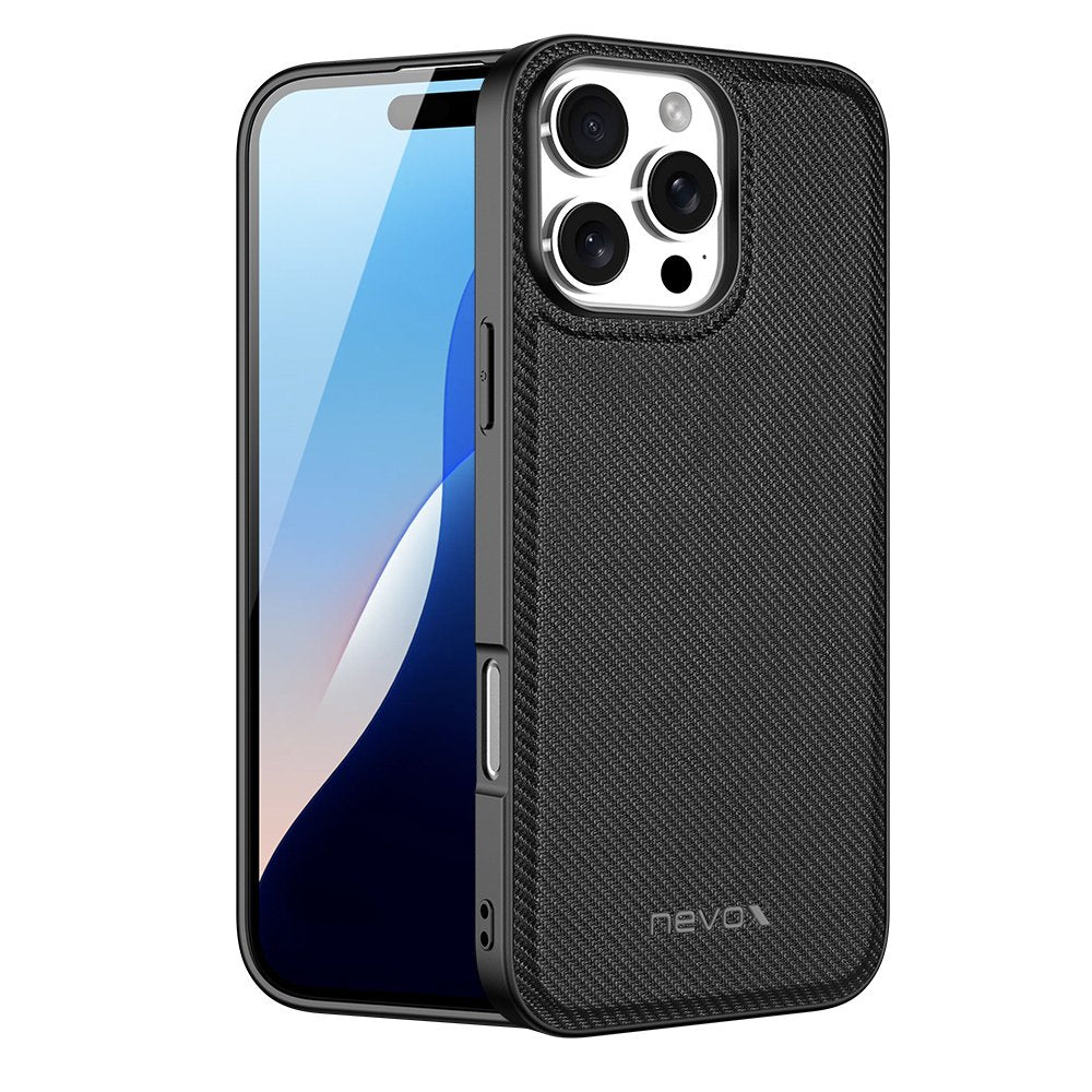 Funda  Nevox Styleshell Nylo Para Iphone 16 Pro 4250686413847 Negra