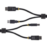 EAN 0065030912822 - StarTech.com DU1226-KVM-CABLE cable para video, teclado y ratón (kvm) Negro imagen 3