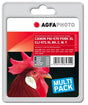 EAN 4250164856449 - AgfaPhoto APCCLI571XLSET cartucho de tinta 5 pieza(s) Compatible Negro, Cian, Magenta, Amarillo imagen 1