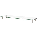 Logilink Bp0060 Soporte De Mesa Para Pantalla Plana Independiente Acero Inoxidable, Transparente