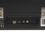 EAN 5706751090370 - Denver VPL-130DGR tocadisco Tocadiscos de tracción directa Negro Semiautomático imagen 29