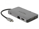 Delock Dockingsstation Usb Type-C 4k - Hdmi / Vga / Usb 3.1 / Sd / Lan / Pd 3.0