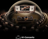 Barra De Sonido Hisense Ht Saturn 4.12. Dolby Atmos Subwoofer Inalámbrico 480 W Negro