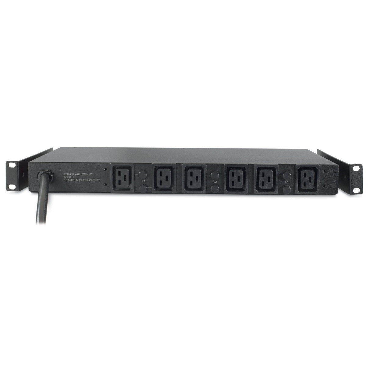 Apc Basic Rack Pdu Unidad De Distribución De Alimentación (Montaje En Bastidor) Ca 208 V Trifásico Input: Hubbell Cs8365c Conectores De Salida: 6 (Iec 60320 C19) 1u 2.4 M Cable Para P/N: Smtl1000rmi2uc Smx1000c Smx1500rm2uc Smx1500rm2uc