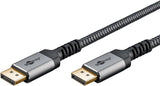 Goobay Displayport Cable 2.0 2.1, 54 Gbit S