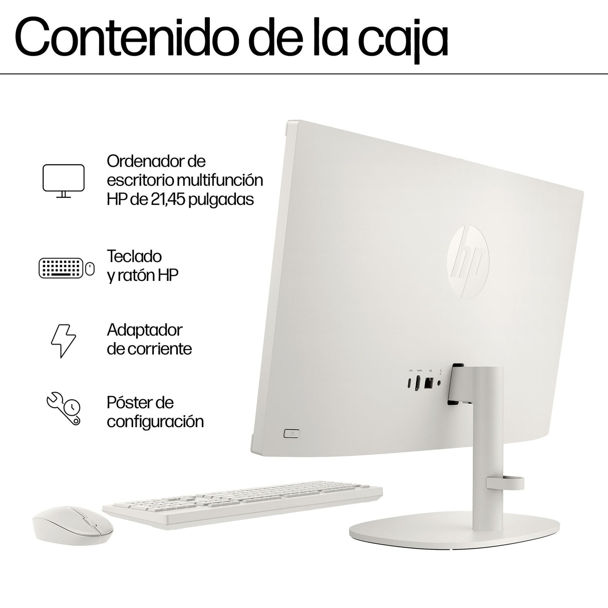 EAN 0198415202680 - HP 22-dg0037ns Intel® Core™ i3 i3-N300 54,6 cm (21.5") 1920 x 1080 Pixeles PC todo en uno 8 GB DDR5-SDRAM imagen 5