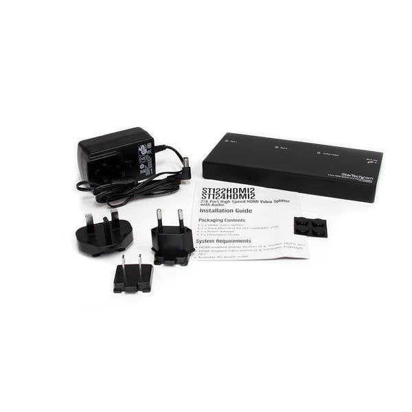 EAN 0065030842457 - StarTech.com ST122HDMI2 divisor de video 2x HDMI imagen 4