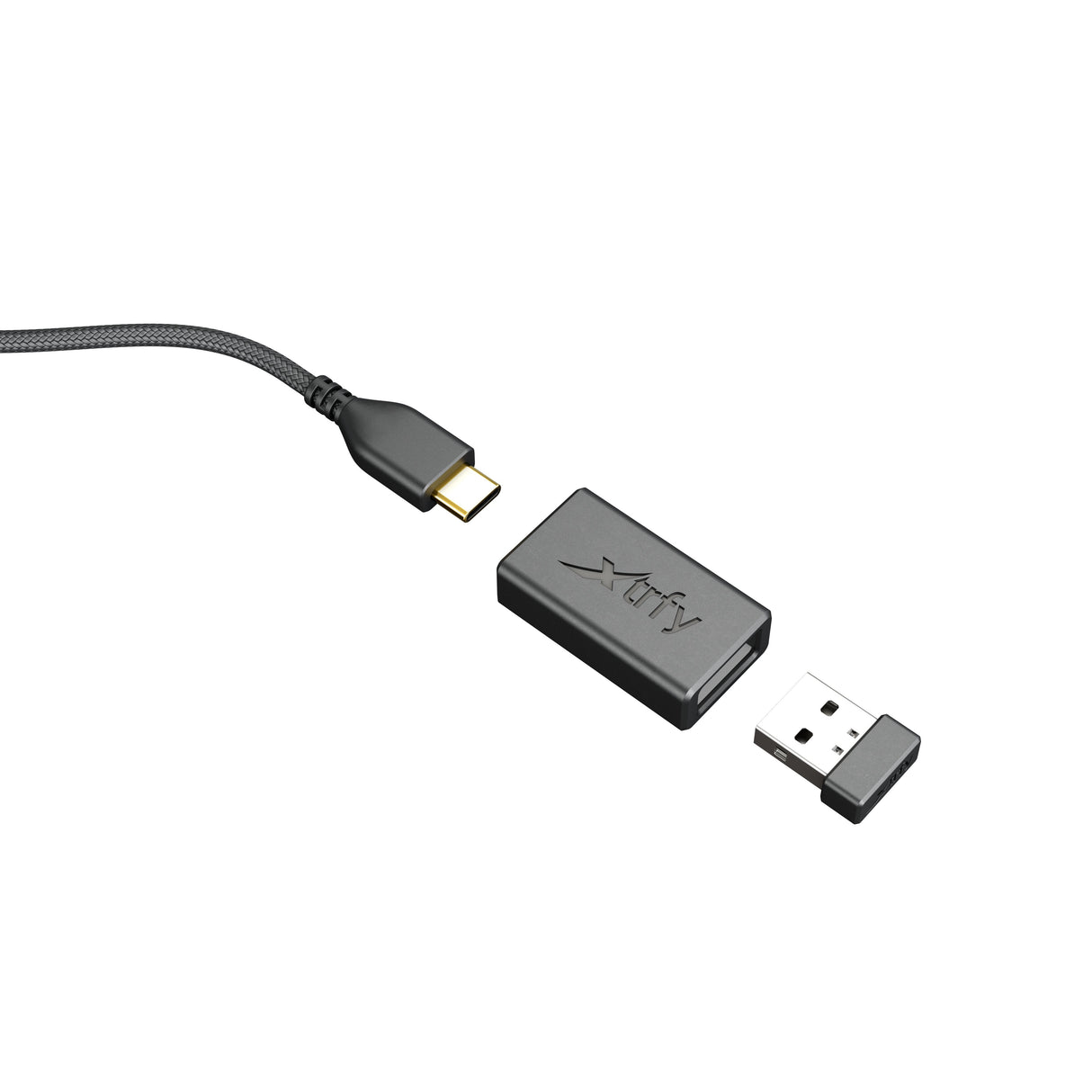 Xtrfy M42w-Rgb-Black Ratón Ambidextro Usb Tipo A Óptico 16000 Dpi