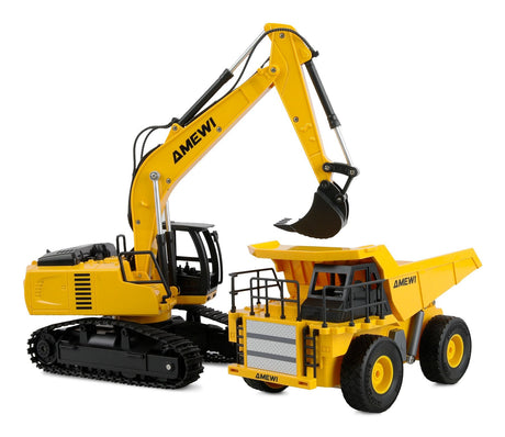 EAN 4262500341571 - Amewi 22710 modelo controlado por radio Excavadora Motor eléctrico 1:24 imagen 1