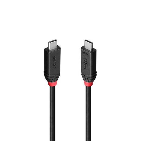 EAN 4002888370004 - Lindy 37000 cable USB USB4 Gen 3x2 0,5 m USB C Negro imagen 1
