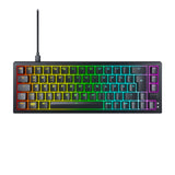 Cherry Keyboard Xtrfy K5v2 Rgb Compact Gaming Mx2a Red [De] Black +++ Kompaktes 65%-Format, Hot-Swap-Fähige Switches