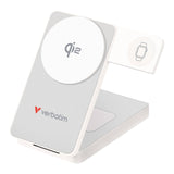 Verbatim Foldable 3-In-1 Magnet. Wireless Pb 10000mah Weiss  32296