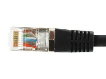 Equip Cable De Red Cat6a S/Ftp 2xrj45 0.50m Negro Lszh Polybeutel