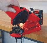 Afilador De Cadenas De Sierra Inalámbrico Einhell Ge-Cs 18 Li (Rojo/Negro, Sin Batería Ni Cargador) 4499940