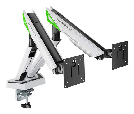 EAN 8435739902585 - AISENS DT38TSR-345 soporte para monitor 96,5 cm (38") Escritorio Negro, Blanco imagen 2