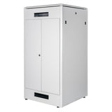 Roline 19-Zoll Netzwerkschrank Pro 32 He, 800x800 Bxt Glastr Grau