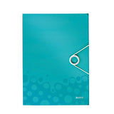 Leitz Eckspanner Wow Din A4 Eisblau