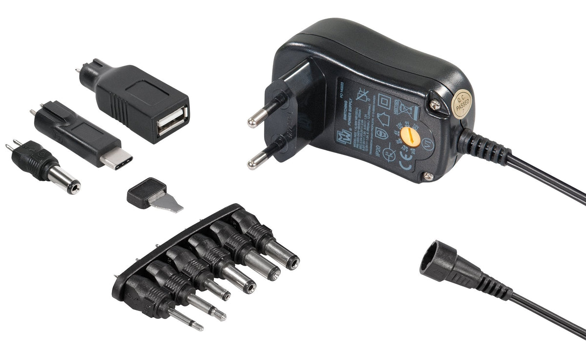 Dc Einzelstecker + Usb Tipo A Conector Hembra + Usb Tipo C Conector Macho, 1000 Ma