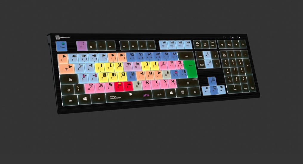 EAN 5707795018993 - Logickeyboard LKB-MCOM4-A2PC-FR teclado Juego USB AZERTY Francés Negro imagen 6