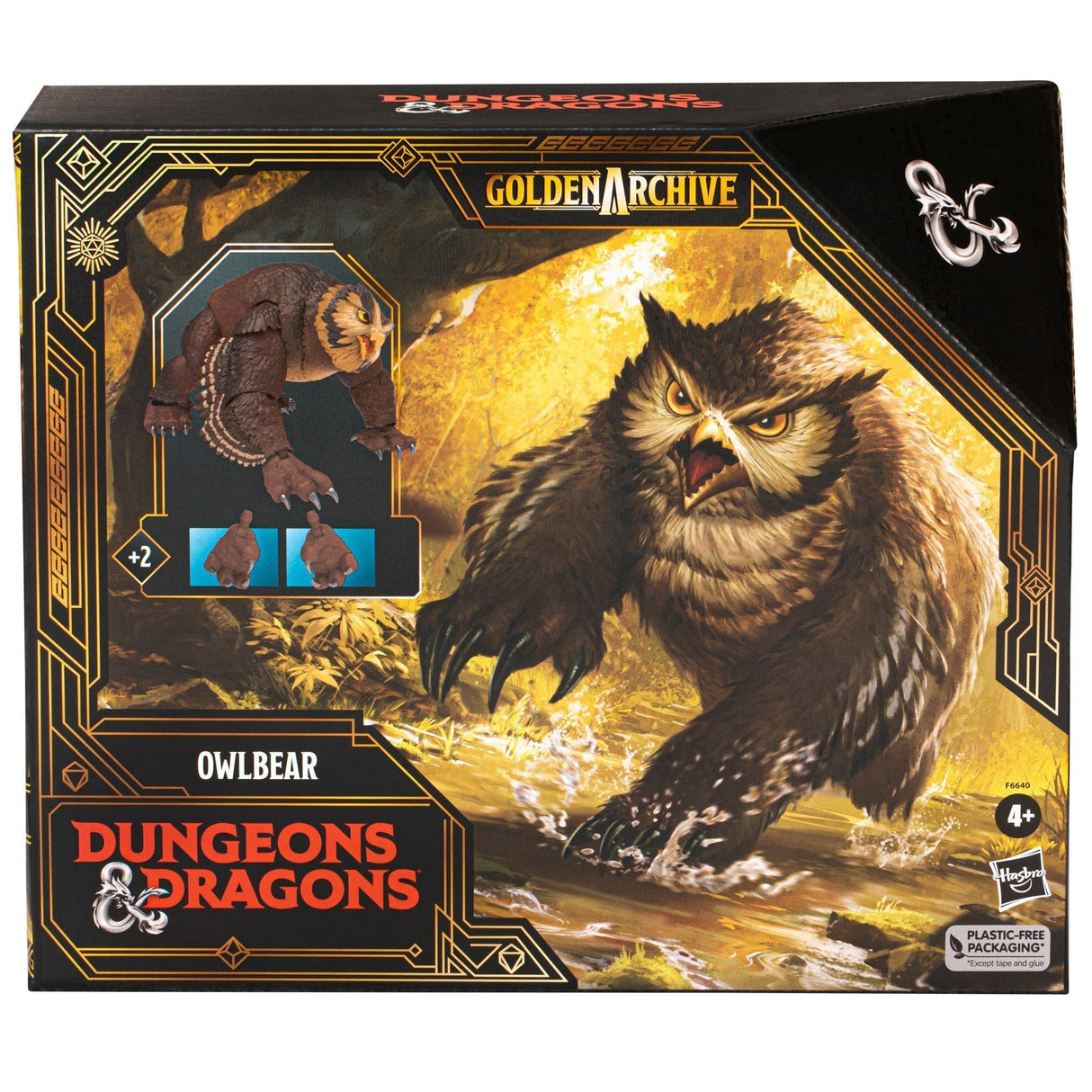 Figura Hasbro Dicelings Dungeons & Dragons Golden Archive Owlbear