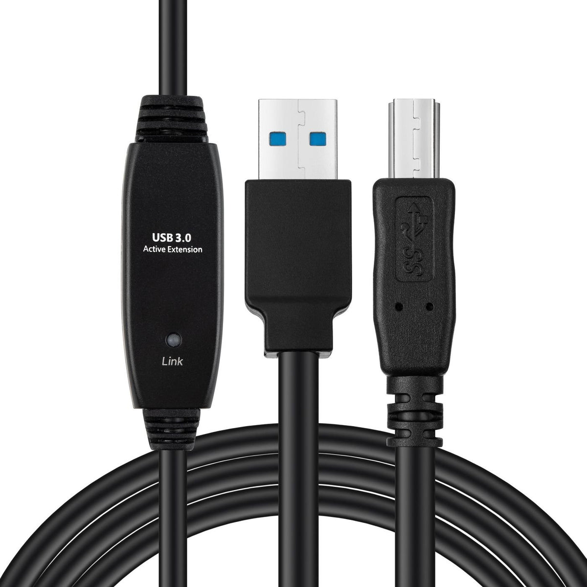 EAN 5715063413609 - Microconnect USB3.0AB7B cable USB USB 3.2 Gen 1 (3.1 Gen 1) 7 m USB A USB B Negro imagen 2