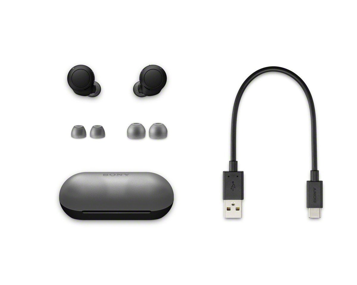 Auriculares Bluetooth Sony Wf-C500 Con Estuche De Carga Autonomía 5h Negros