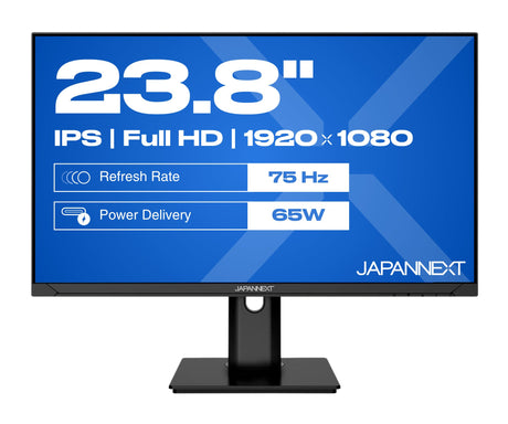 EAN 4589511163313 - JAPANNEXT JN-IPS238FHDR-C65W-HSP pantalla para PC 60,5 cm (23.8") 1920 x 1080 Pixeles Full HD LED Negro imagen 1