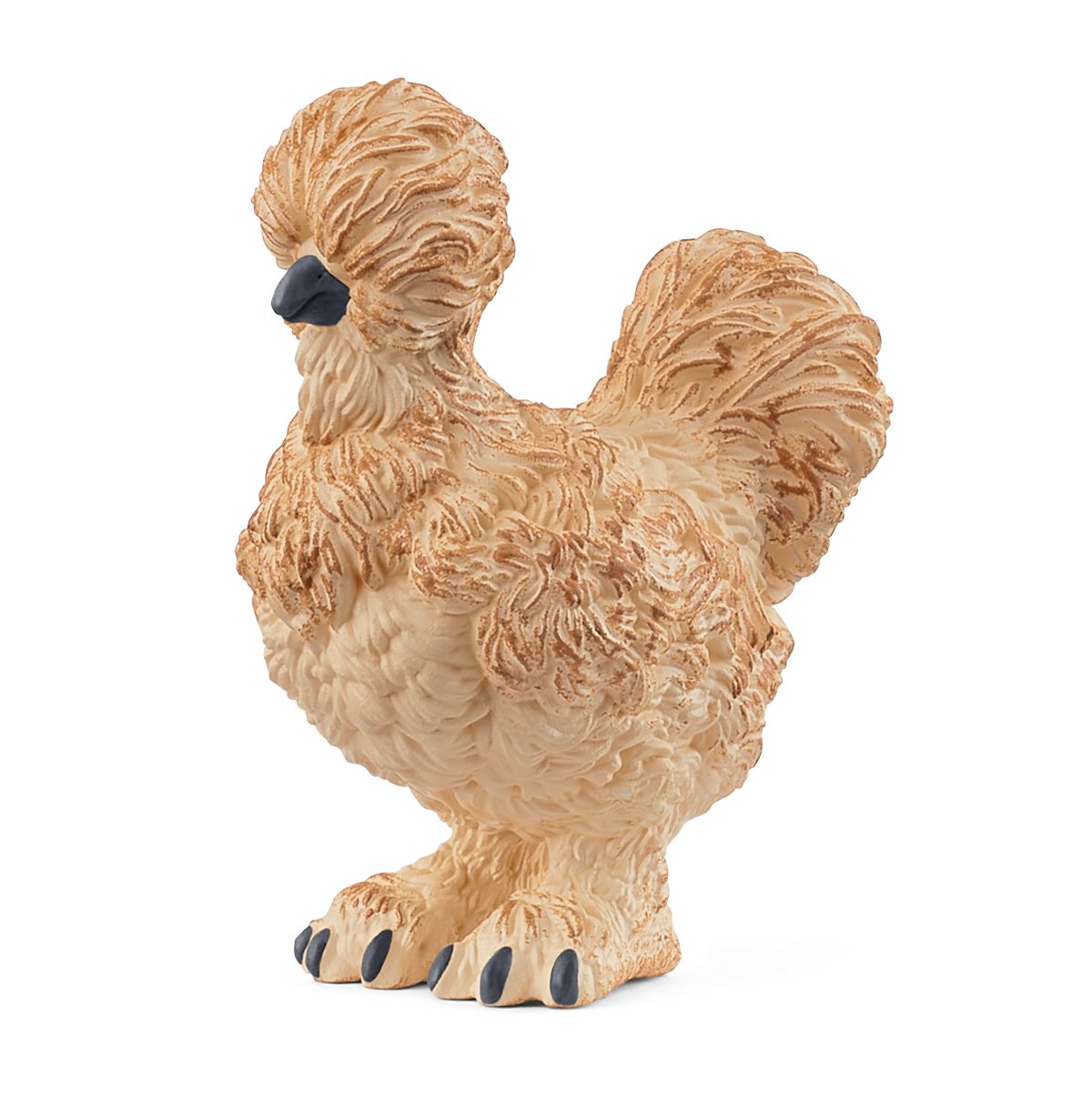 Figura De Juguete De Gallina Silkie De Schleich Farm World   14891