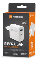 EAN 5901969444230 - NATEC NUC-2142 cargador de dispositivo móvil Universal Blanco Corriente alterna Carga rápida Interior imagen 9