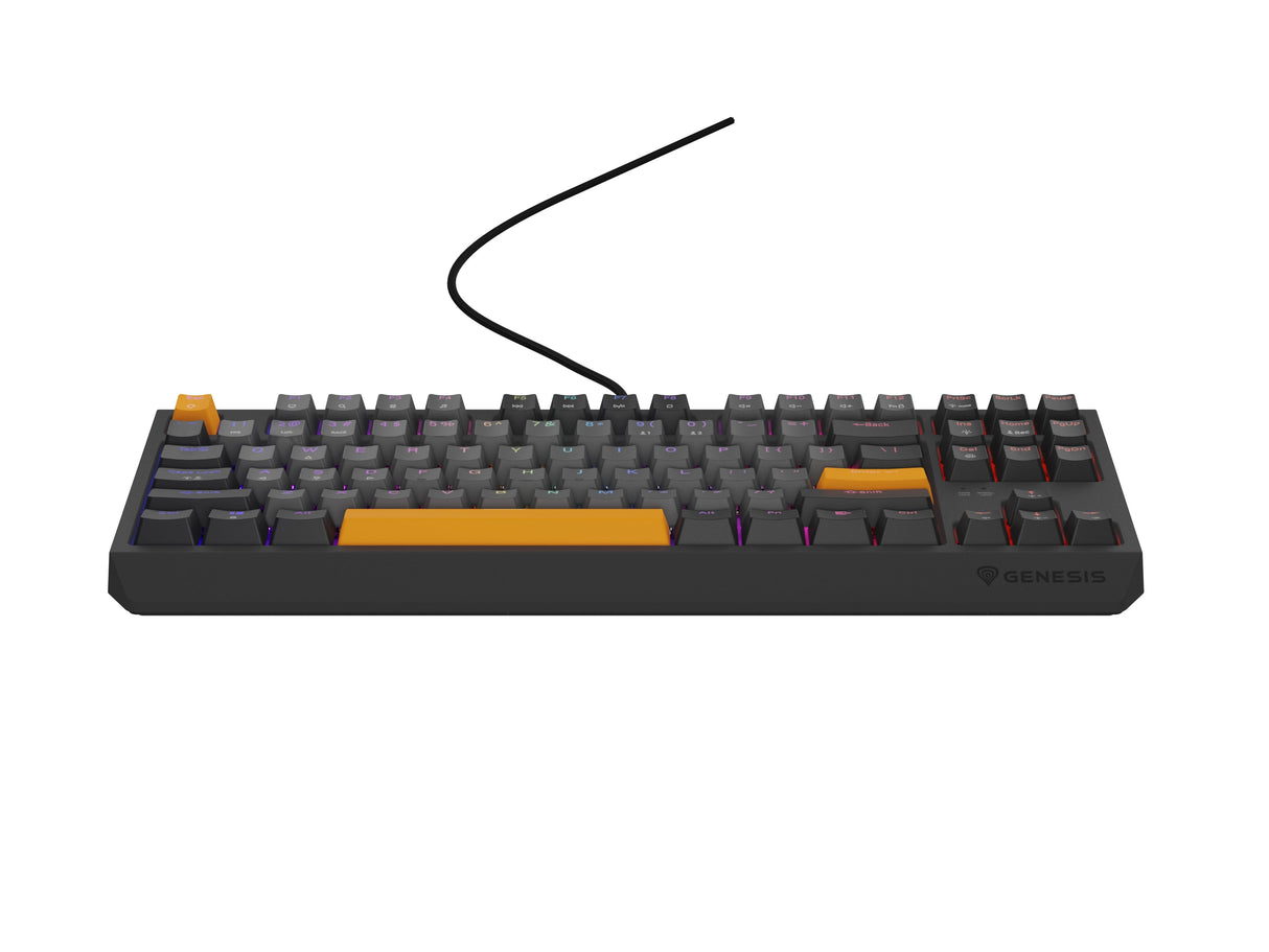Genesis Thor 230 Tkl Anchor Gray Negative Rgb Outemu Red