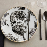 Sambonet Rock Pvd 6 Espresso Spoons Moka Nero Lucido