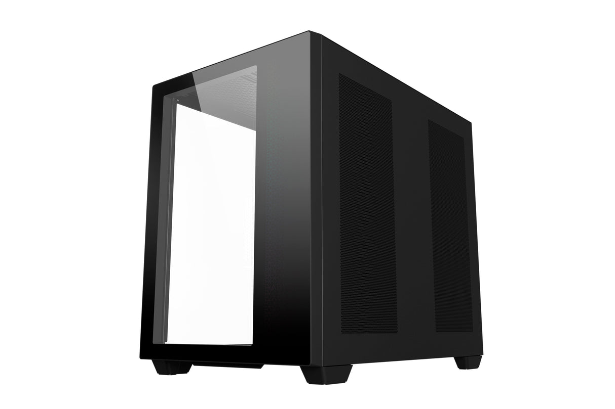 Abysm Danube Sava 285 Bx203 Black Argb Caja Torre Atx, Itx, Micro Atx - Lateral Y Frontal Cristal Templado - 3.5" Y