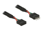 Delock Usb 2.0 10 Pin Verlngerungscable Pfostenstecker > Pfostenbuchse 50cm