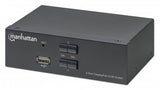 EAN 0766623153546 - Manhattan 153546 interruptor KVM Negro imagen 1