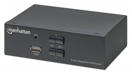 EAN 0766623153546 - Manhattan 153546 interruptor KVM Negro imagen 1