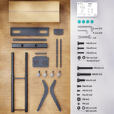 Tv Set Acc Mobile Stand/55-90"/Graphite Ts1871-G Onkron