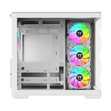 Thermaltake View 380 Ws Argb  (Blanco/Holz, Tempered Glass X 2, Holz-Struktur) Ca-1z2-00m6wn-Ws