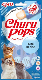 Golosina Para Gatos Inaba Churu Pops Atún  4x15 G