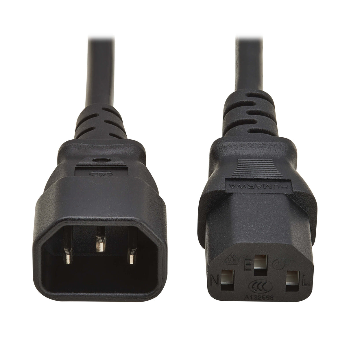 Pdu Power Cord C13 To C14 -  10a 250v H05vv-F 1m (3.28