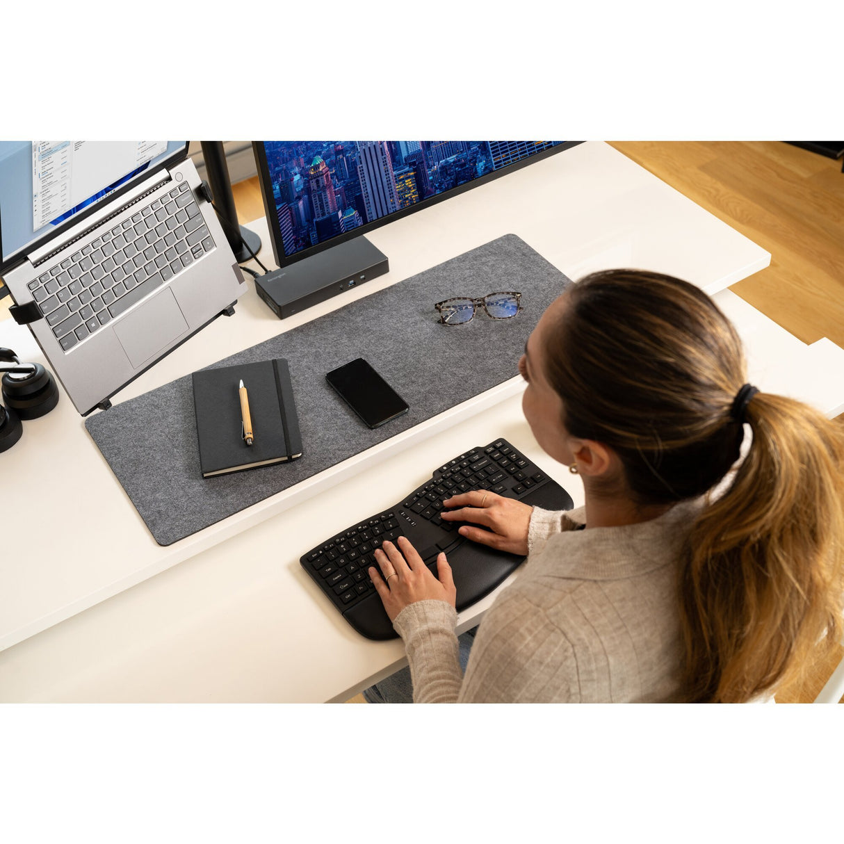 EAN 5028252643580 - Kensington Pro Fit Ergo KB675 EQ TKL teclado Bluetooth Negro imagen 3