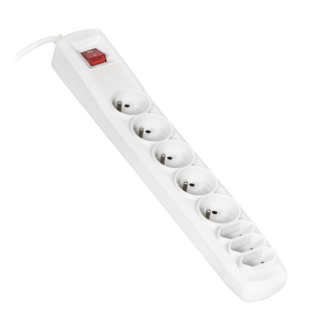 EAN 5901452155469 - Activejet APN-8G/5M-GR base múltiple 8 salidas AC Interior Gris imagen 2