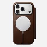 Nomad Magn. Leather Back Magsafe Iphone 17 Pro Max Rustic Brown H