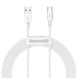 Baseus Superior Series Fast Charging Data Cable Usb To Type-C 66w 2m White